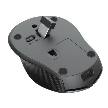 Trust Zaya Ratón Inalámbrico Óptico RF 2.4GHz 1600 DPI 4 Botones Batería Recargable USB Tipo-C Negro - 23809 Trust Zaya Ratón Inalámbrico Óptico RF 2.4GHz 1600 DPI 4 Botones Batería Recargable USB Tipo-C Negro - 23809